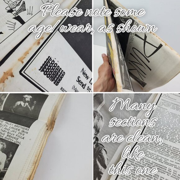 Punk Magazine #10 1977 Blondie Iggy Pop CBGBs Holberstrom (Age/Wear Please Read) - Picture 5 of 8